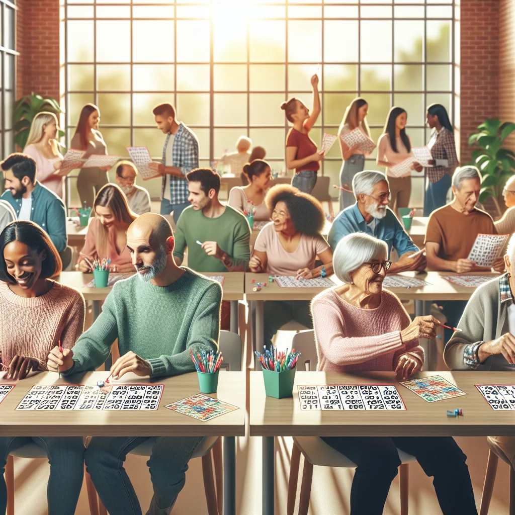 Participação em partidas de bingo ao vivo